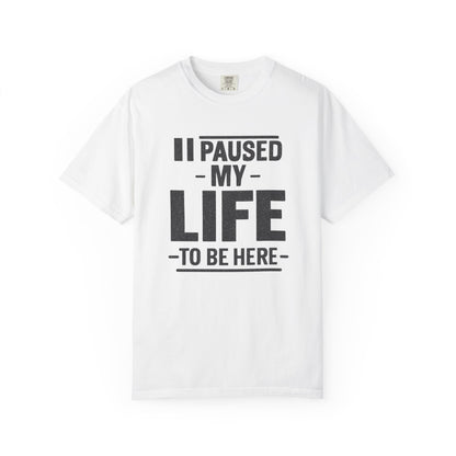 Unisex Garment-Dyed T-shirt