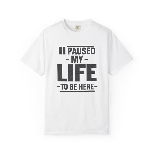 Unisex Garment-Dyed T-shirt